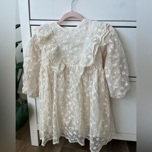 Zara Floral Embroidered Dress